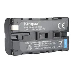 Акумулятор для Sony NP-F550 (KingMa) 2200 mAh