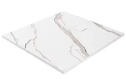 Душевой поддон Rea Magnum 90x90 carrara white REA-K7005 Мрамор