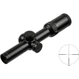 Приціл оптичний Delta DO Titanium HD 1-6x24 (30 мм) illum. 4A S