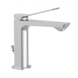 Смеситель для раковины Paffoni Tilt с донным клапаном steel TI075ST, Нержавеющая сталь