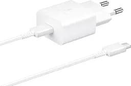 Сетевое зарядное устройство 15W White Samsung teh0026815