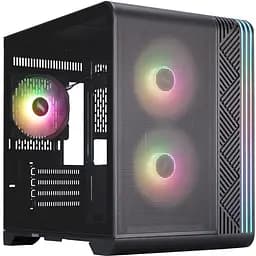 Корпус 1stPlayer VT5-BK-3F7 Black