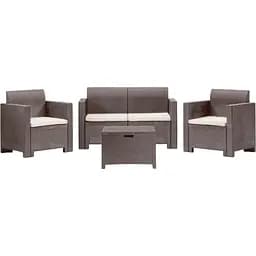 Набор садовой мебели Bica Nebraska 2 серо-бежевый