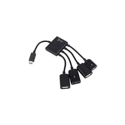 Концентратор Lapara LA-MicroUSB-OTG-HUB black - мініатюра 2