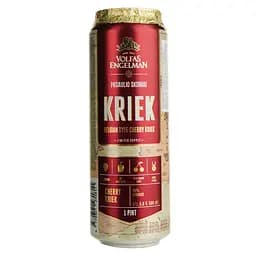 Пиво Volfas Engelman Kriek темне з соком 4% 0.568 л з/б