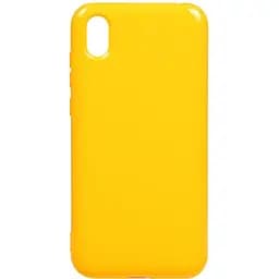 Чохол-накладка Toto Mirror TPU 2 mm Case HuAwei Y5 2019 Yellow