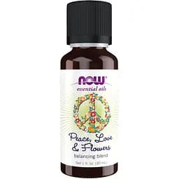 Суміш олій Now Essential Peace Love & Flowers Oil Blend 30 ml