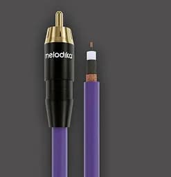 Аналоговий фоно-кабель для програвачів вінілу 2xRCA-2xRCA Melodika MDPH-15 PHONO Cable 1.5m - мініатюра 5