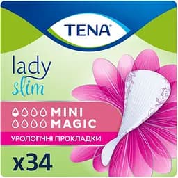 Урологічні прокладки Tena Lady Slim Mini Magic 0.5 крапель 34 шт.