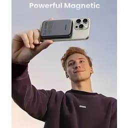 Зовнішній акумулятор Ugreen з бездротовою зарядкою магнітний 10000mAh Magnet 7.5W (25919) - мініатюра 3