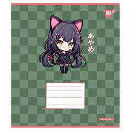 Набір зошитів Yes Anime girls А5, 18 аркушів 25 шт. (767990) - мініатюра 2