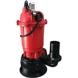 Насос фекальний Optima WQD10-12, 1.1 кВт червоно-чорний - мініатюра 3