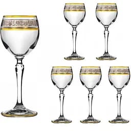 Набор бокалов для вина Lora Натали 210 мл 6 шт. NGC21SETWINE