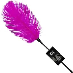 Лоскітка зі страусиним пером Art of Sex - FeaTher Tickler, колір Темно-рожевий
