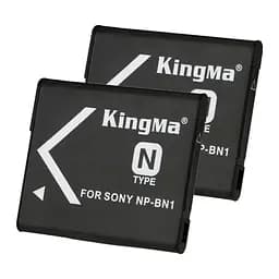 2-Pack KingMa Sony NP-BN1 комплект из 2 аккумуляторов