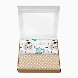Пелюшки багаторазові Cosas дитячі Glade Animals 2 шт., 80х100 см, бежеві - мініатюра 2