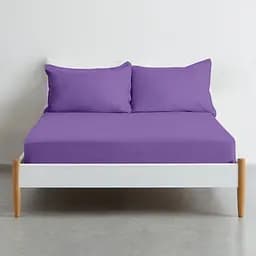Простирадло Cosas на резинці 100х200 lavender, орхідея (PlumLight_100x200x20) - мініатюра 3