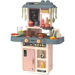 Игровая детская кухня Limo Toy 889-189 с водой, посудой и продуктами 36 предметов, свет и звук, доска для рисования