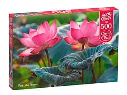 Пазли CherryPazzi Рожеві квіти лотоса, 500 елементів, 34.5x50 см, 20012