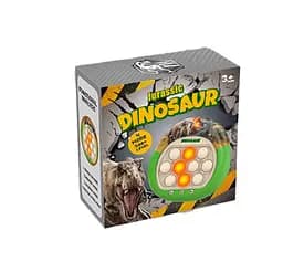 Електронна гра 668-62 Поп Іт Pop It "Dinosaur", світло, мелодії, в коробці (6903317673636)