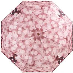 Женский складной зонтик механический Zest 97 см розовый