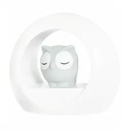 Ночник со звуковой активацией Zazu Совенок Лу, серый (ZA-LOU-01)