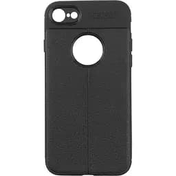 Чохол-накладка iPaky TPU Litchi Stria Series Case Apple iPhone 7/8 Gray
