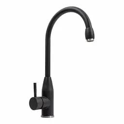 Смеситель для кухни Platinum 26 FHP (7456) Карбон Черный