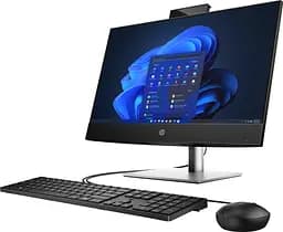 Комп'ютер персональний моноблок HP ProOne 440-G9 23.8' IPS AG Touch Intel i5-12500T 8GB F512GB UMA WiFi кл+м 3р Win11P чорний (885J9EA) - мініатюра 4