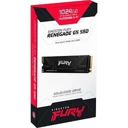 Накопичувач SSD Kingston m.2 NVMe 1TB FURY Renegade G5 PCIe 5.0 (SFYR2S/1T0) - мініатюра 4
