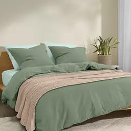 Плед-покривало Cosas Waffle Weave Cappuccino 160х230 см (Blanket_98Cappuccino_WaffleWeave_160x230) - мініатюра 3