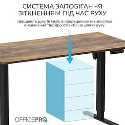 Геймерський стіл OfficePro ODE1470DW (ODE1470DW) - мініатюра 4