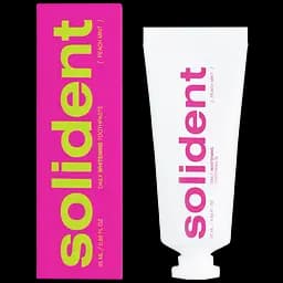 Ежедневная отбеливающая зубная паста Solident Peach mint персик-мята 25 мл