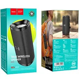 Портативна акустика Hoco HC4 Bella sports True Wireless speaker IPX5 чорна - мініатюра 9