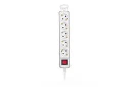 Фільтр живлення 2Е 5хSchuko, 1.5 м, білий (2E-U05ESM1.5) - мініатюра 5
