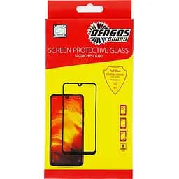 Стекло защитное Dengos Full Glue для Xiaomi Redmi Note 8 Pro (black) (TGFG-84)