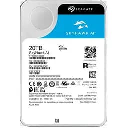 Накопичувач HDD - жорсткий диск Seagate SkyHawk AI Surveillance 7200rpm 256MB SATA 20.0TB (ST20000VE002) - мініатюра 3