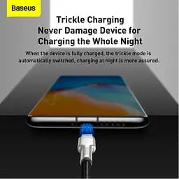 Кабель Baseus Cafule Series Metal Data Cable USB To Type-C 1 м 66W/6A - мініатюра 3