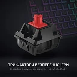 Клавіатура GamePro Red Switch механічна (MK80R) - мініатюра 8