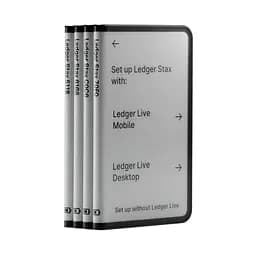 Апаратний криптогаманець Ledger Stax з чохлом Magnet Shell - мініатюра 4