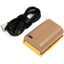 Аккумулятор PowerPlant Canon TLP-E6NH 2250mAh с кабелем Type-C