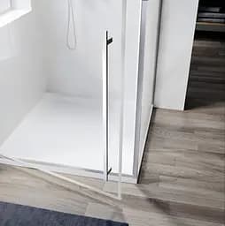 Душова кабіна без піддону Koer SR SC08-90x90x200-TR-01 прозоре скло Easy Clean 6 мм, хром KR5371, Універсальна, прозорий, хром - мініатюра 3