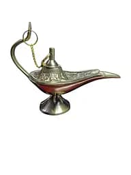 Чарівна лампа Алладіна золотиста 10х6х4см