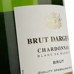 Вино ігристе Brut Dargent Chardonnay Blanc de Blancs, біле, брют, 0.2 л - мініатюра 3