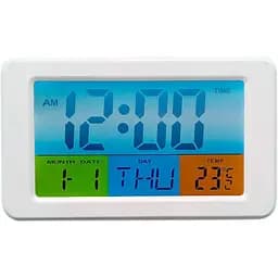 Годинник настільний Grunhelm LED CX-715C 3V 2х1.5V (131066)