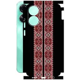 Захисна плівка StatusSKIN для Oppo A78 4G Корпус Вініл Вишиванка 3