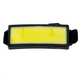 Ліхтар налобний TM-G14 LED COB, чорний, з кріпленням на велосипед, акумуляторний, USB зарядка - мініатюра 9