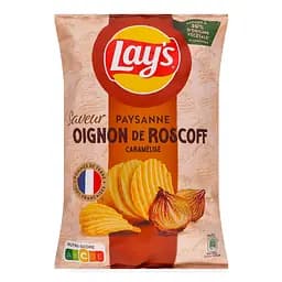 Чипси Lays Paysanne зі смаком карамелізованої цибулі 120 г (916188)