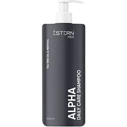 Шампунь-гель для душа 2 в 1 для мужчин Estern Men Alpha Daily Care Shampoo для ежедневного использования с ментолом 1 л