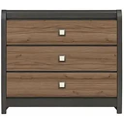 Комод в спальню ВМК Лорен KOM3S Венге магія/Монтеверде (GRB-1505)